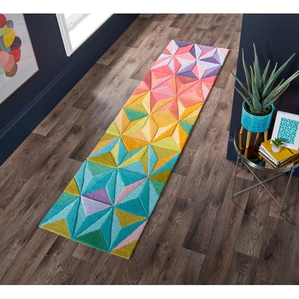 Iš vilnos kilimas 60x230 cm Reverie – Flair Rugs-image-1