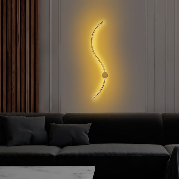 Sieninė lempa auksinės spalvos LED Uyan – Opviq lights-image-3
