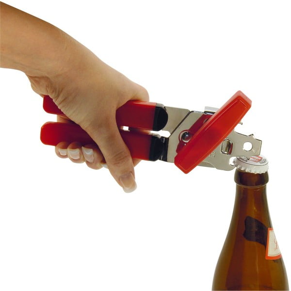 Raudonas skardinių atidarytuvas Fackelmann Food & More-image-1