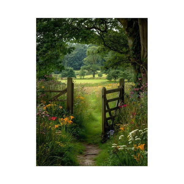 Paveikslas 60x80 cm Garden Gate – Styler