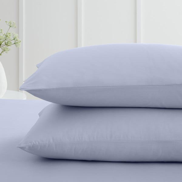 Iš medvilninio perkelio pagalvės užvalkalai 2 vnt. 50x75 cm Cotton Percale – Bianca-image-1