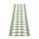 Žalios spalvos/kreminės spalvos lauko kilimas 70x250 cm Poppy Oregano – Pappelina
