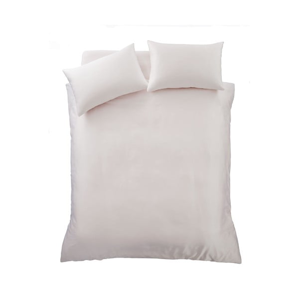 Rožinės spalvos iš satino dvigulė/itin ilga patalynė 230x220 cm Silky Soft – Catherine Lansfield