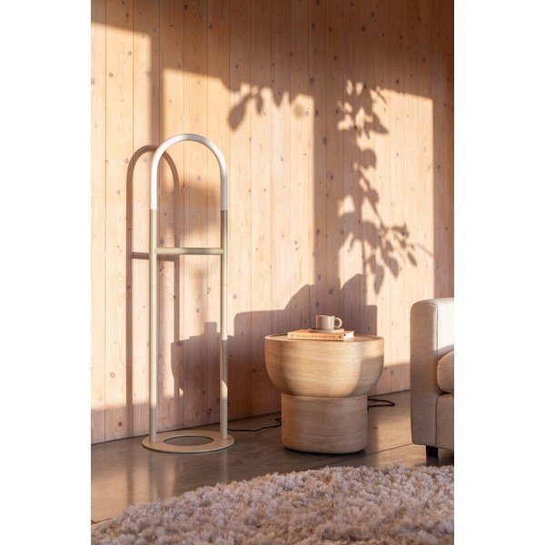 Smėlio spalvos pastatomas šviestuvas LED su pritemdymo funkcija (aukštis 135 cm) Arch – Zuiver-image-3