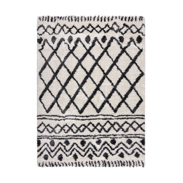 Dramblio kaulo spalvos kilimas 200x290 cm Souq Lines – Flair Rugs