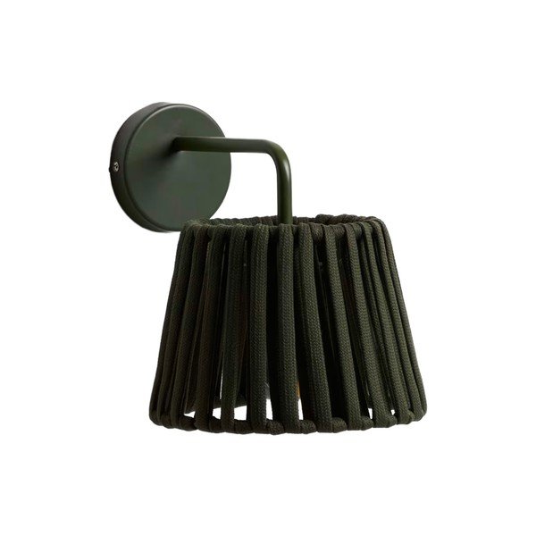 Sieninis lauko šviestuvas LED saulės baterijos (aukštis 23 cm) Aldet – Kave Home
