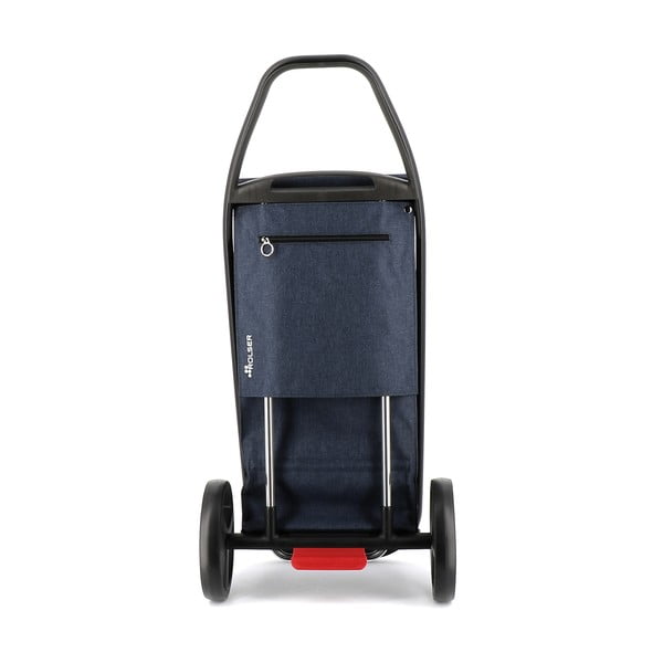 Su ratais pirkinių krepšys 53 l Com Tweed Polar Black Tube – Rolser-image-4