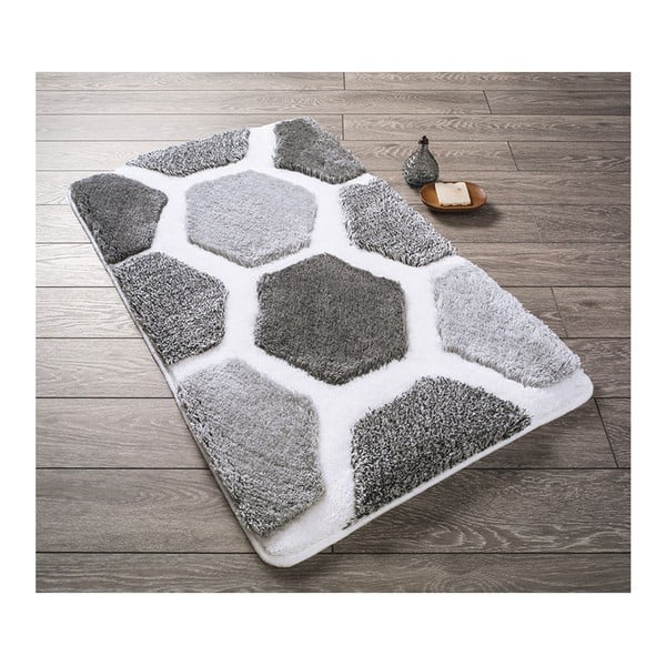 Vonios kilimėlis Confetti Vonios kilimėliai Tenedos Grey, 50 x 60 cm