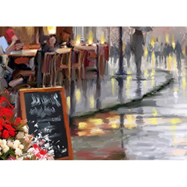 Paveikslas Styler Canvas Watercolor Paris I, 60 x 80 cm-image-1