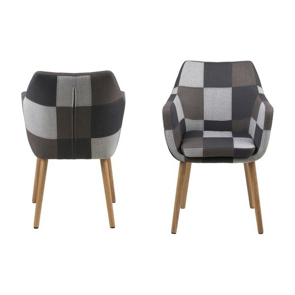 "Actona Nora Patchwork" fotelis-image-1