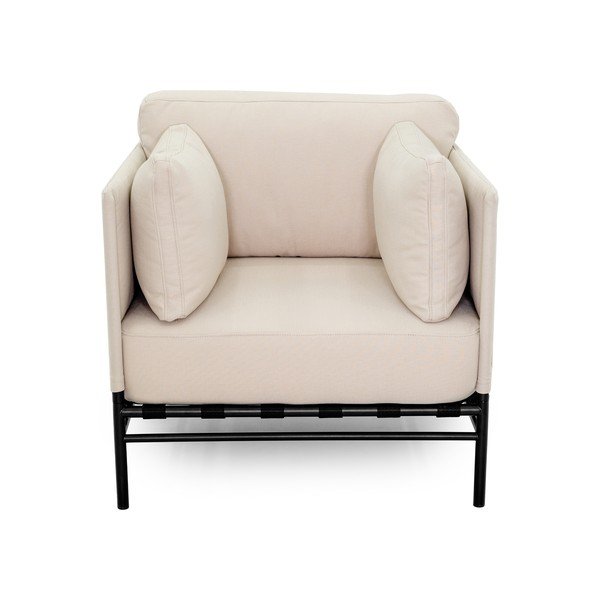 Paminkštinto audinio sodo krėslas smėlio spalvos Dandy – Sit Sit-image-2