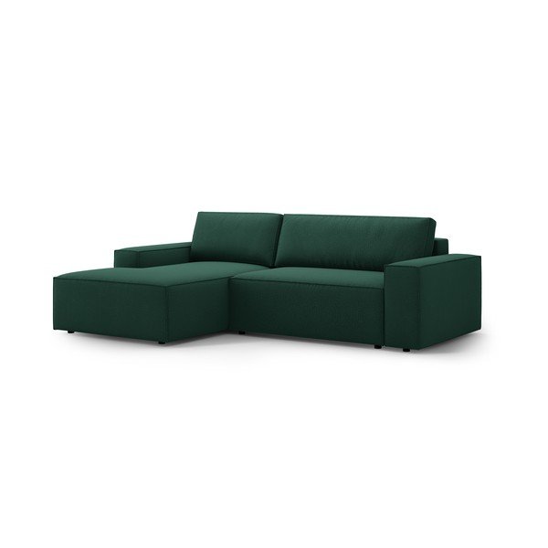 Sulankstoma kampinė sofa žalios spalvos (su kairiuoju kampu) Jodie – Micadoni Home-image-3