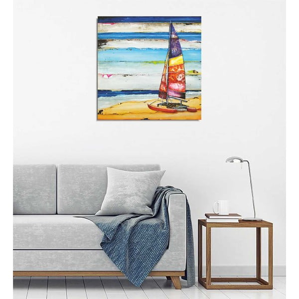 Paveikslas ant drobės Boat, 45 x 45 cm-image-1