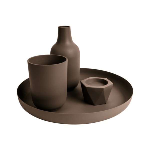 Smėlio spalvos padėklas PT LIVING Nimble, ⌀ 37 cm-image-1