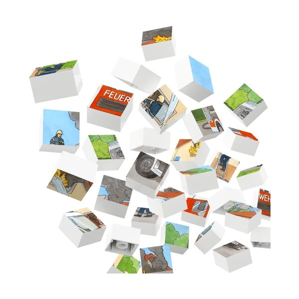 Vaikiška dėlionė Hubelino Ugniagesių komanda-image-1