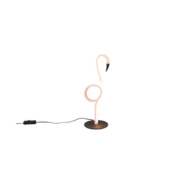 Stalinis šviestuvas rožinės spalvos LED (aukštis 35 cm) Ingo – Reality-image-4