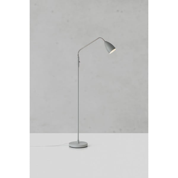 Pilkos spalvos pastatomas šviestuvas LED su pritemdymo funkcija (aukštis 140 cm) su metaliniu gaubtu Patro – Markslöjd-image-4