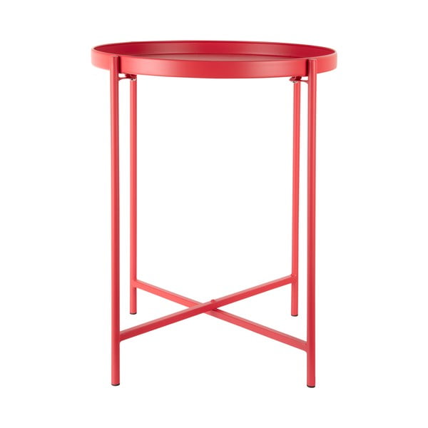 Iš metalo apvalios formos šoninis stalas ø 40 cm Meseta  – Leitmotiv-image-2