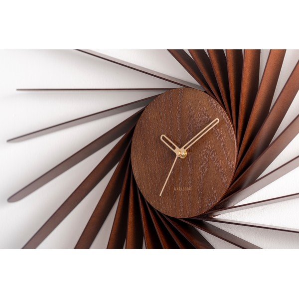 Sieninis laikrodis ø 68 cm Helix – Karlsson-image-3