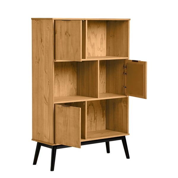 Pušies medienos knygų spinta Marckeric Natasha-image-3