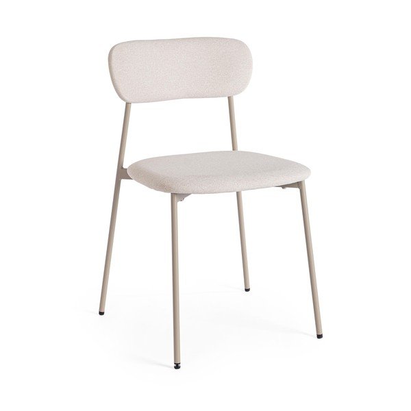 Taupe spalvos iš audinio valgomojo kėdė Inka – Yes Everyday