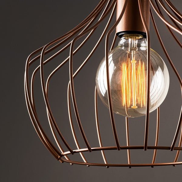 Vario spalvos kabantis šviestuvas ø 27 cm su metaliniu gaubtu Mezopotamya – Opviq lights-image-3