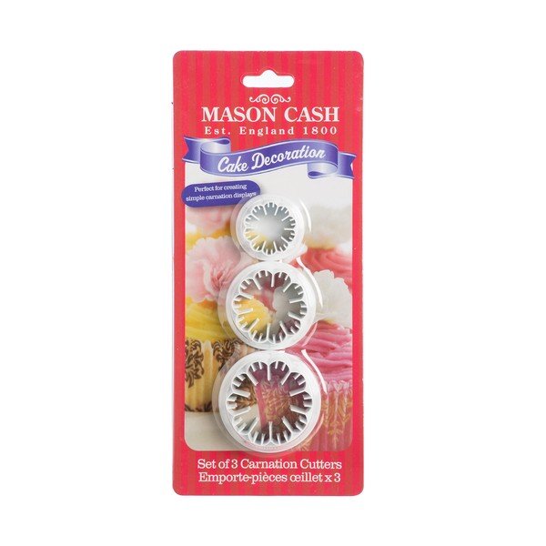 3 gvazdikų formos pjaustytuvų rinkinys Mason Cash pjaustytuvai-image-1