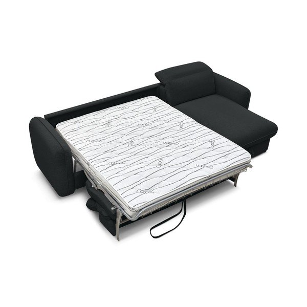 Juodos spalvos kampinė sofa Achille – Bobochic Paris-image-4