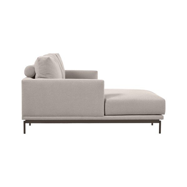 Smėlio spalvos kampinė sofa Kave Home Galene, kairysis kampas, 254 cm-image-3
