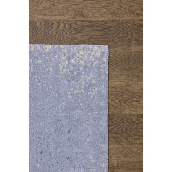 Kilimas iš vilnos šviesiai mėlynos spalvos 200x300 cm Folds – Agnella-image-3