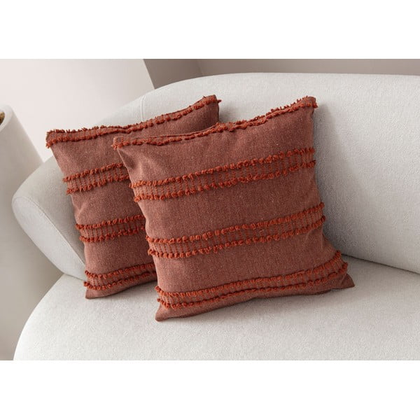 Dekoratyviniai pagalvių užvalkalai 2 vnt. 43x43 cm Tuffet – Mioli Decor-image-2