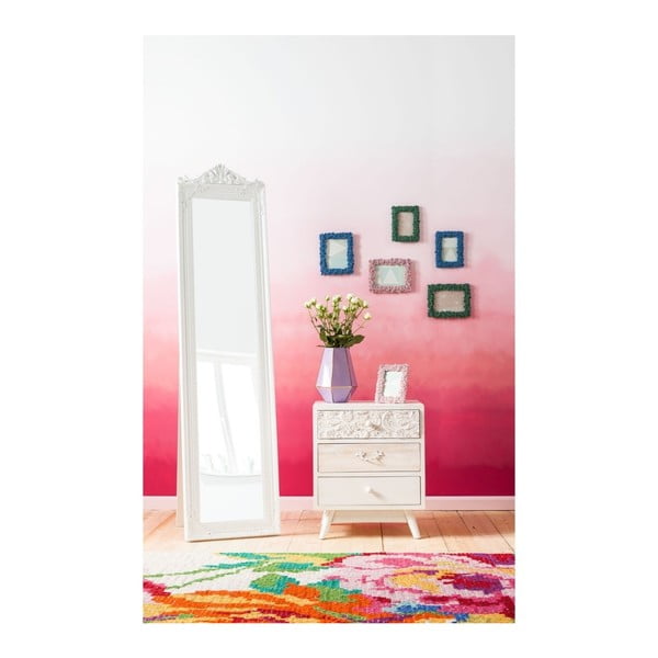 Balta komoda su 3 stalčiais "Kare Design Sweet Home-image-1