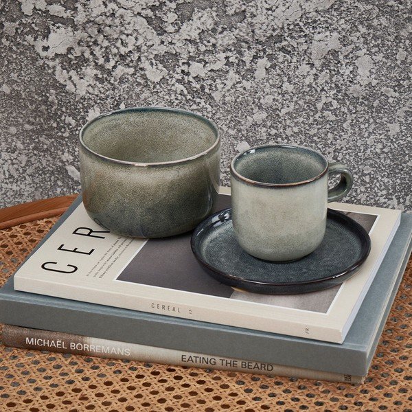 Žalios spalvos/mėlynos spalvos lėkštutė ø 15 cm Meridian – Salt&Pepper-image-1