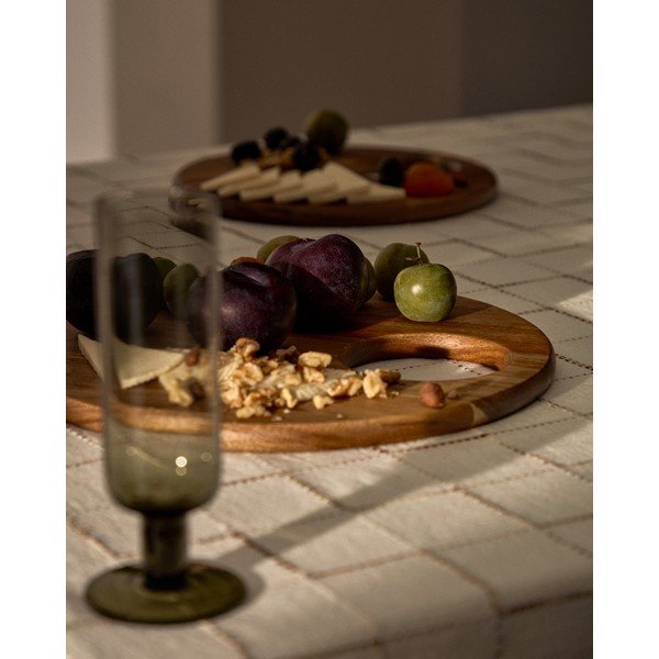 Serviravimui iš medienos pjaustymo lentelė ø 36 cm Klot – Kave Home-image-2