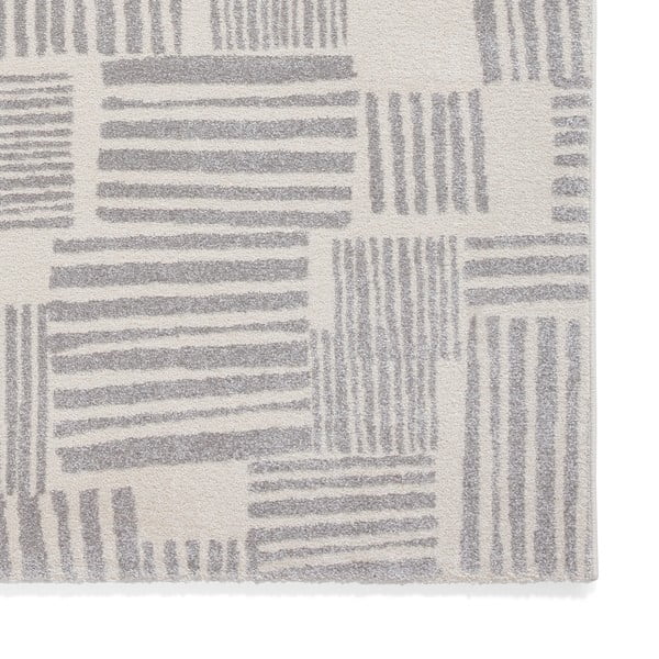Kilimas šviesiai pilkos spalvos 120x170 cm Blocks – Catherine Lansfield-image-4