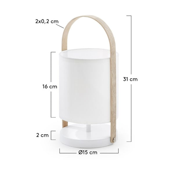 Baltas stalinis šviestuvas Kave Home Zayla-image-4