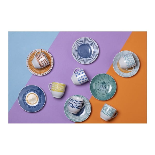 12 dalių porcelianinių espreso puodelių rinkinys VDE Tivoli 1996 Marea-image-2