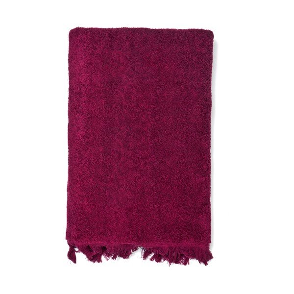 6 raudonų mažų ir 2 didelių rankšluosčių rinkinys iš 100 % medvilnės Bonami Selection-image-1