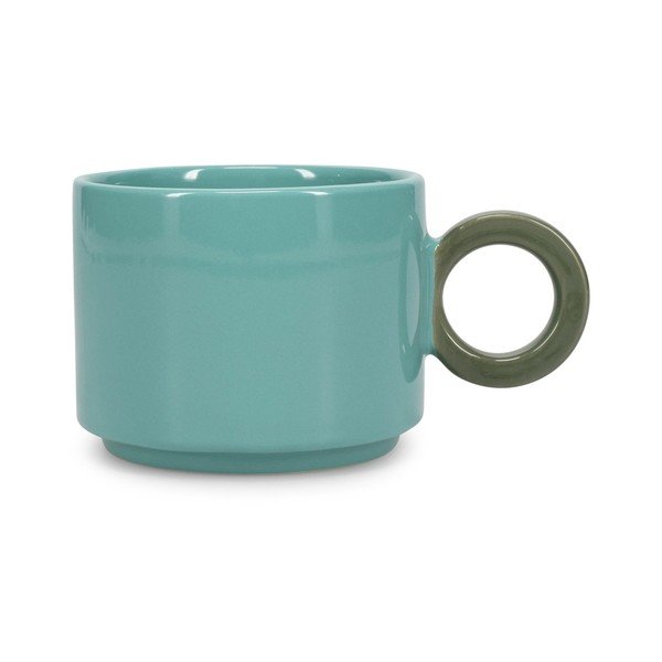Mėlynos spalvos iš molio puodelis 280 ml Lou – ONA