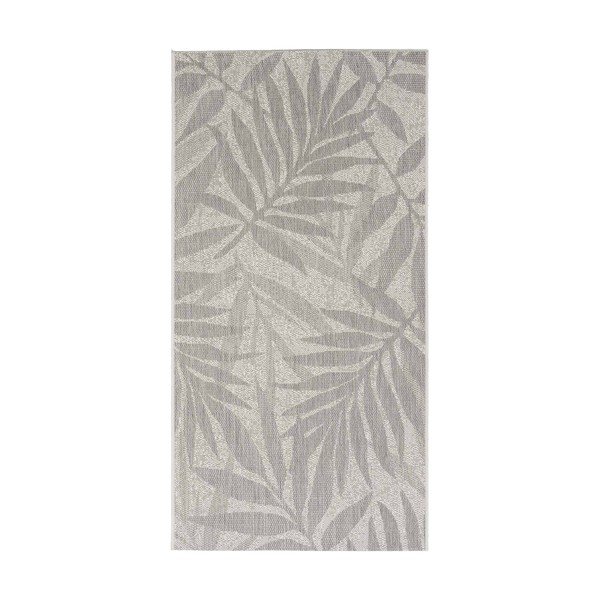 Kilimas šviesiai pilkos spalvos 80x150 cm Palmyre – douceur d'intérieur