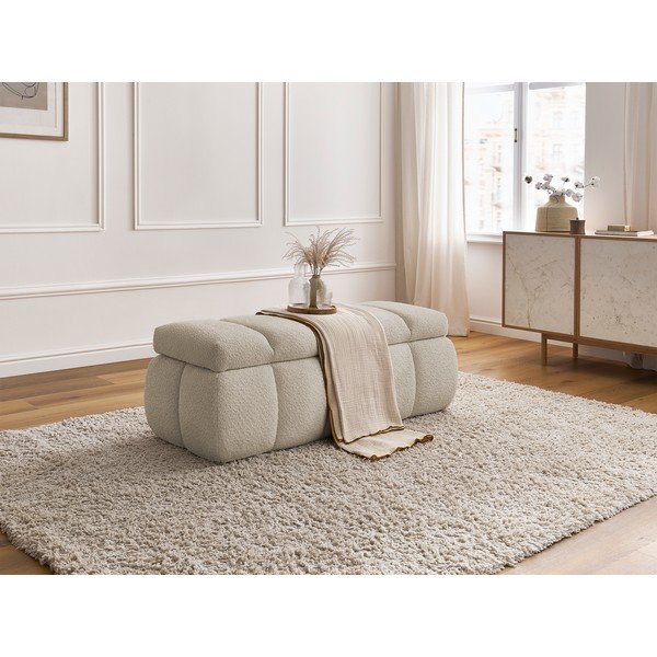 Iš boucle suolas smėlio spalvos – Bobochic Paris-image-1
