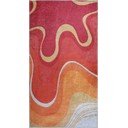 Skalbiamas raudonos spalvos/oranžinės spalvos kilimas 60x100 cm Colors of Joy – Vitaus