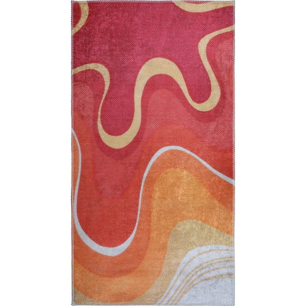 Skalbiamas raudonos spalvos/oranžinės spalvos kilimas 160x230 cm Colors of Joy – Vitaus