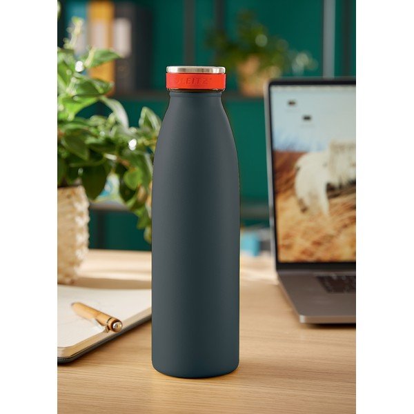 Pilkos spalvos vandens buteliukas Leitz Cosy, 0,5 l talpos-image-1