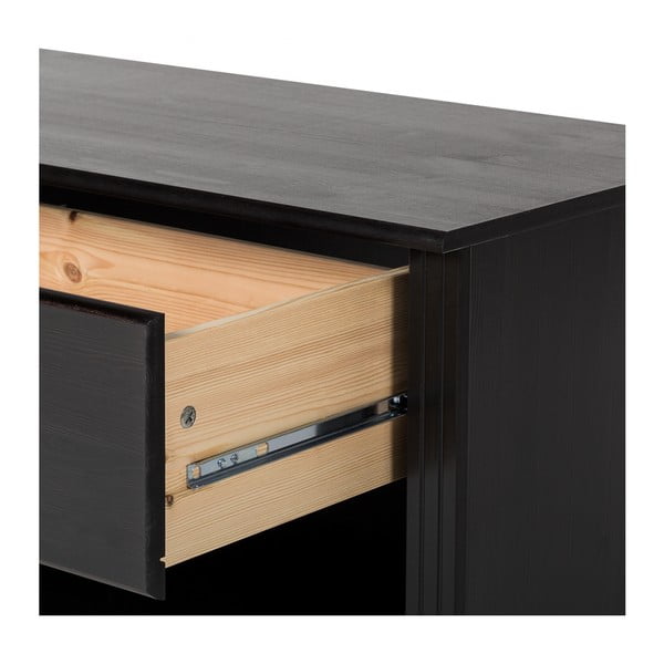 Iš pušies masyvo TV spintelių komplektas rudos spalvos 214x223 cm Anita – Støraa-image-3