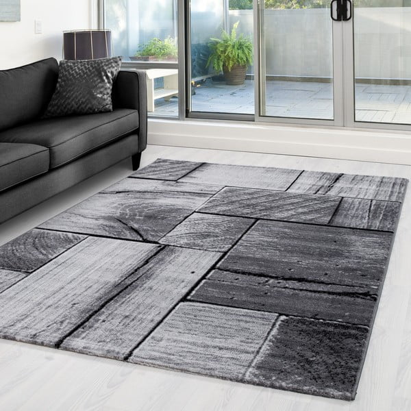 Kilimas tamsiai pilkos spalvos 200x290 cm Parma – Ayyildiz Carpets-image-1