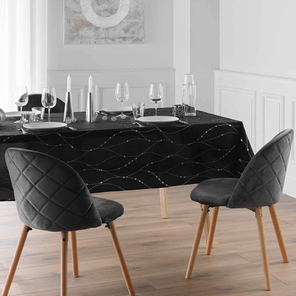 Iš mikropluošto staltiesė 140x240 cm Firmament – douceur d'intérieur-image-3