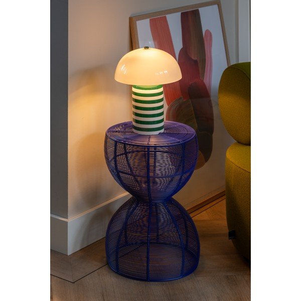 Iš metalo apvalios formos šoninis stalas ø 30 cm Cuerda Doble – Leitmotiv-image-4