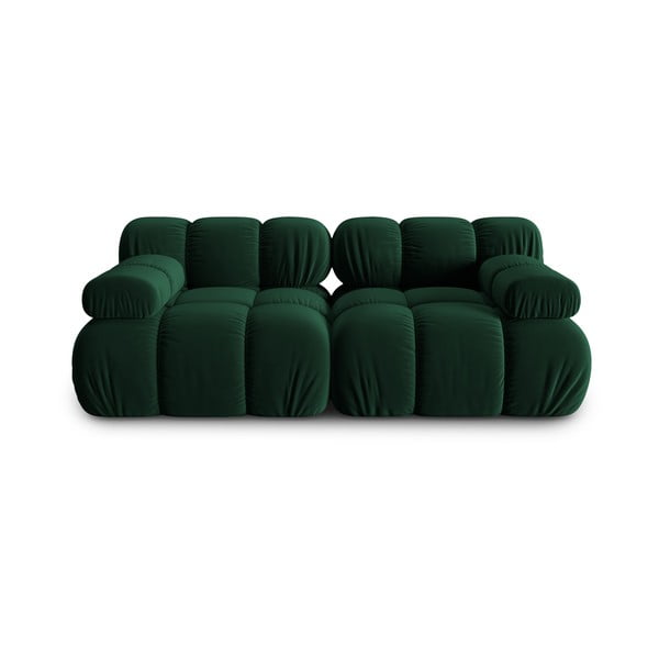 Sofa žalios spalvos iš velveto 188 cm Bellis – Micadoni Home