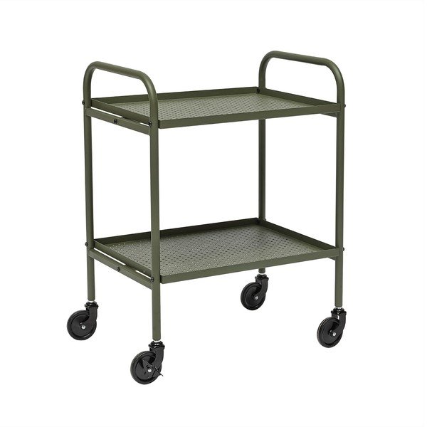 Iš plieno vežimėlis ant ratukų 37,5x52 cm Maki – OYOY Living Design